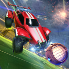 Rocket Car Football Soccer League Champion Zeichen