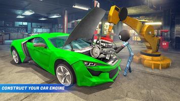 Stickman Car Garage Shop اسکرین شاٹ 2