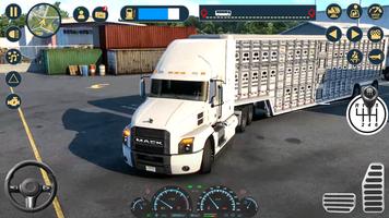 Cargo Truck Sim 3D Driver Game capture d'écran 3