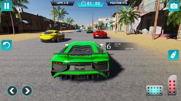 Extreme Car Racing Games 3d Cartaz