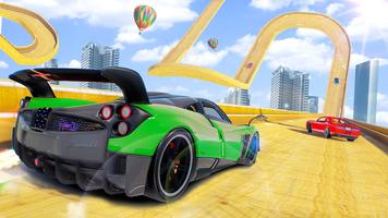 Jogos 3D Mega Ramp Car Racing Cartaz