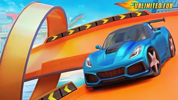 Jogos 3D Mega Ramp Car Racing imagem de tela 2