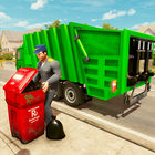 Garbage Clean Truck Driver Sim icône