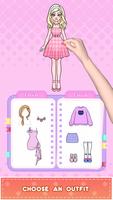 DIY Paper Doll: Dress Up Diary Ekran Görüntüsü 1