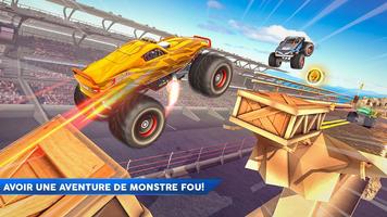 Monster Truck Offroad Mountain Drive Affiche