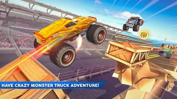 پوستر Monster Truck Offroad Mountain Drive