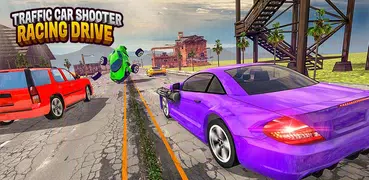 Traffic Car Shooter Racing Drive Simulator