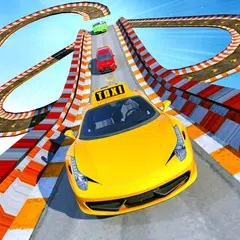 Real Taxi Car Stunts 3D: Impossible Ramp Car Stunt APK download