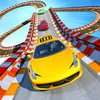 Real Taxi Car Stunts 3D: Impossible Ramp Car Stunt ไอคอน