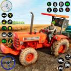 Village Tractor Driving Game icon