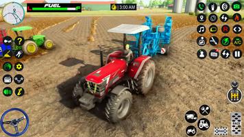 Village Tractor Driving Game تصوير الشاشة 3