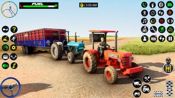 Village Tractor Driving Game تصوير الشاشة 2