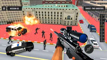 Sniper Shooter Gun Simulator Plakat