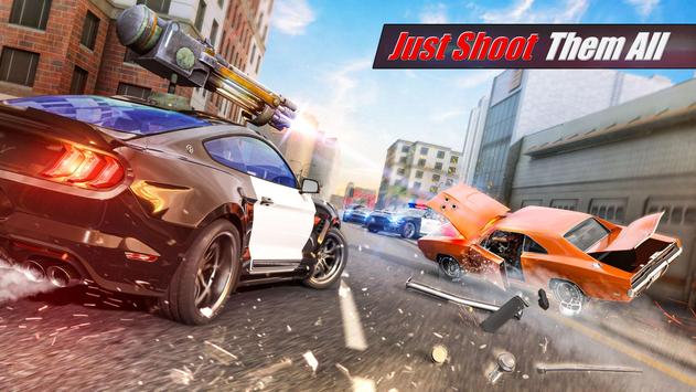 Police Car Chase 3D: Highway Drift Racing screenshot 5