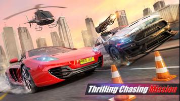 Voiture de police Chase 3D: Highway Drift Racing capture d'écran 1