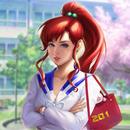 流行的高中女生模擬器 - 時裝周豐富的女孩生活美容遊戲 APK