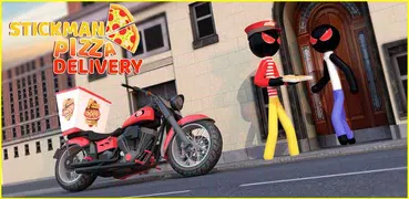 Pizza Delivery Stickman Simulator