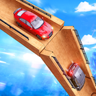 Mega Ramp Stunts Car Racer Track icône