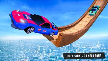 Mega Ramp Stunts Car Racer Track penulis hantaran