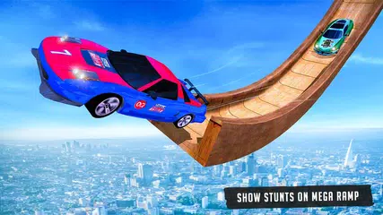 Mega Ramp Stunts Car Racer Track XAPK download