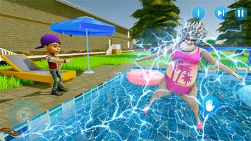 Scary Evil School Teacher 3D Spooky & Creepy Games 海报