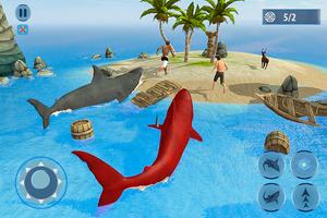 Shark Simulator Games: Sea & Beach Attack screenshot 1