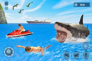Shark Simulator Games: Sea & Beach Attack screenshot 2