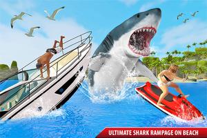 Shark Simulator Games: Sea & Beach Attack screenshot 3