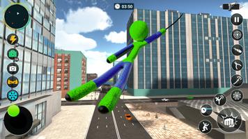 Spider Rope Fight Adventure الملصق