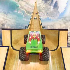 Скачать Мега Ramp монстр Грузовая машина Трюки Гонщик APK