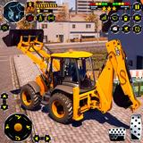JCB Construction Truck Game icône