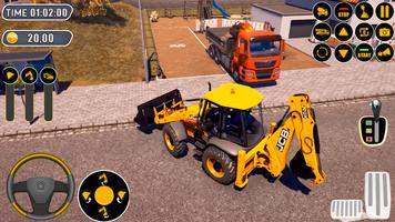 JCB Construction Truck Game capture d'écran 3