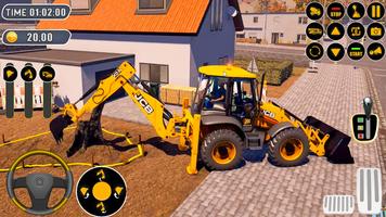 JCB Construction Truck Game capture d'écran 1
