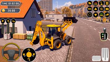 JCB Construction Truck Game capture d'écran 2