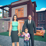 Icona virtuale papà vita simulatore