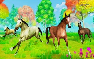 Simulador de Cavalo Selvagem Cartaz