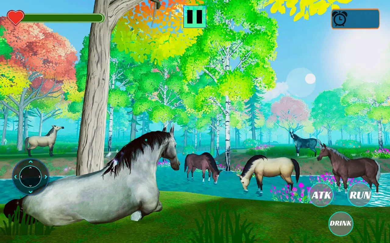 Download do APK de Simulador de cavalo selvagem: jogos de tiro