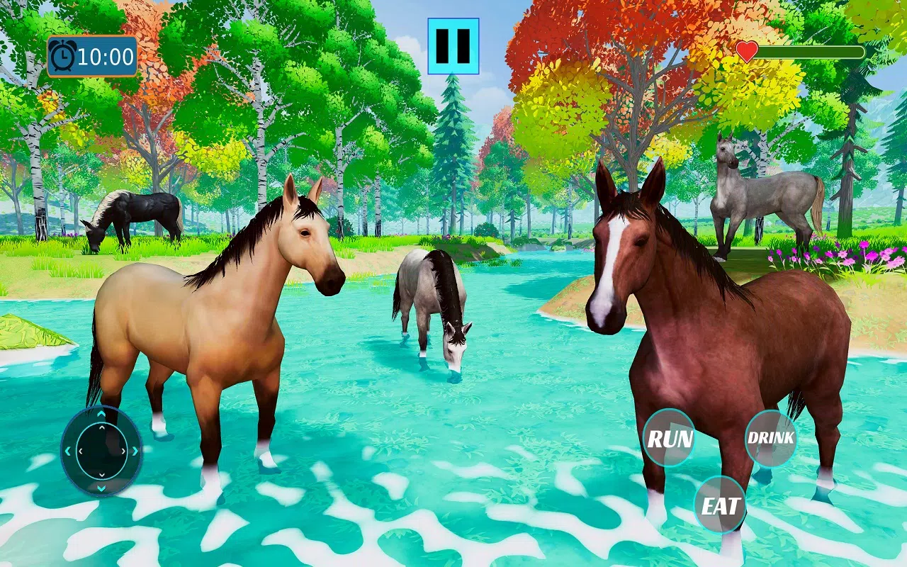 Download do APK de Cavalo Selvagem selva jogo para Android