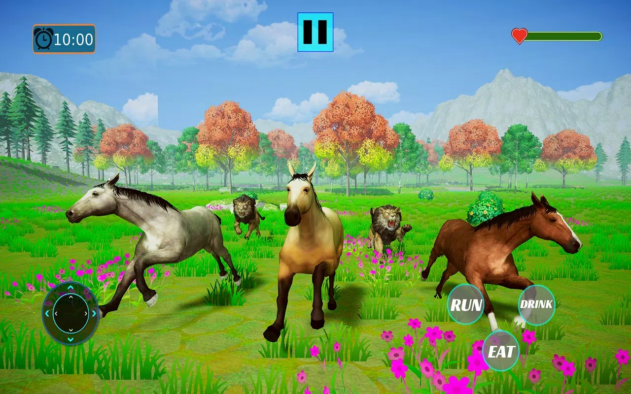 Download do APK de Simulador de cavalo selvagem: jogos de tiro