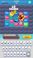 Word Pop! 3 Match Typing Game ポスター