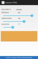 Colores HTML 스크린샷 1