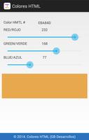 Colores HTML screenshot 1