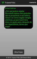 1 Schermata Frases Frikis