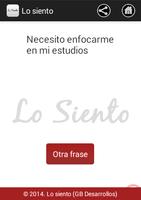 Lo siento - Frases para romper screenshot 2