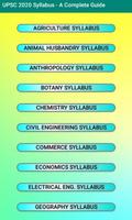 UPSC 2020 Syllabus - A Complete Guide screenshot 2