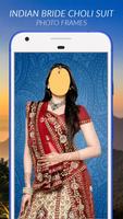 Indian Bridal Choli Suit Photo Frames capture d'écran 1