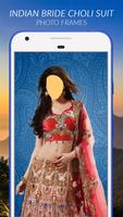 Indian Bridal Choli Suit Photo Frames capture d'écran 3