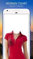 پوستر Woman T-Shirt Photo Frames