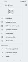 Calculatrice Date & heure capture d'écran 1