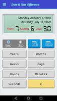 Date and time calculator (free application) screenshot 3